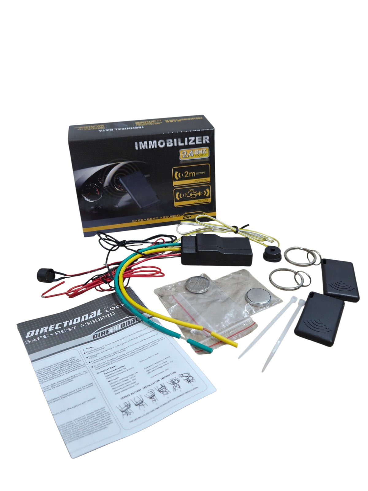 Inmovilizador para auto